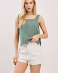 The Eden Balsam Green Top + Pant Set - Sold Separately