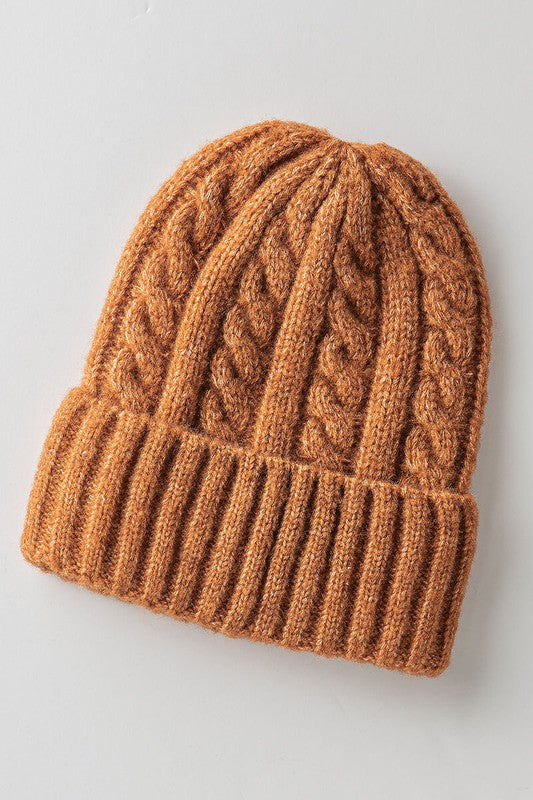 The Eden Cable Knit Beanie