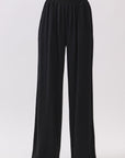 The Eden Black Top + Pant Set - Sold Separately