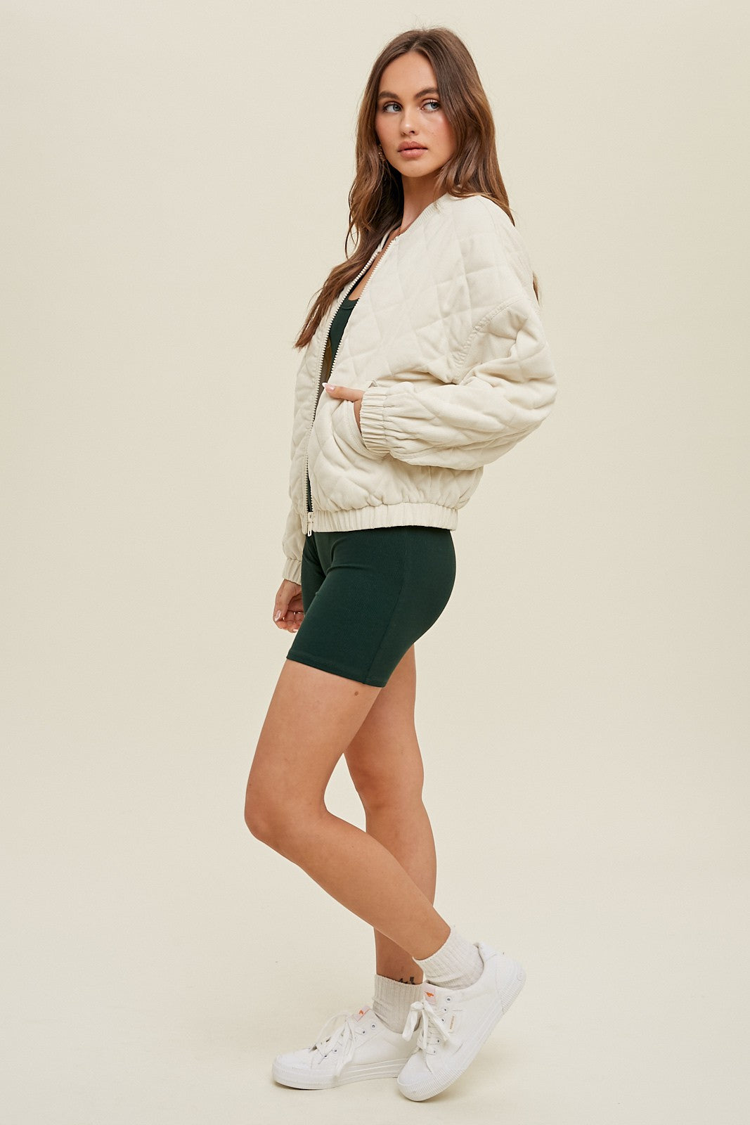 The Else Quilted Bomber Jacket – Thread + Seed