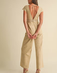 The Elistina Linen Jumpsuit