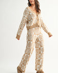 The Elsie Lounge Cardigan + Pant Set - Sold Separately