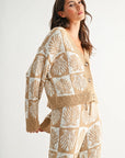 The Elsie Lounge Cardigan + Pant Set - Sold Separately