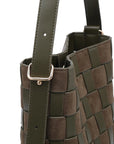The Elva Woven Bucket Bag