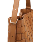 The Elva Woven Bucket Bag