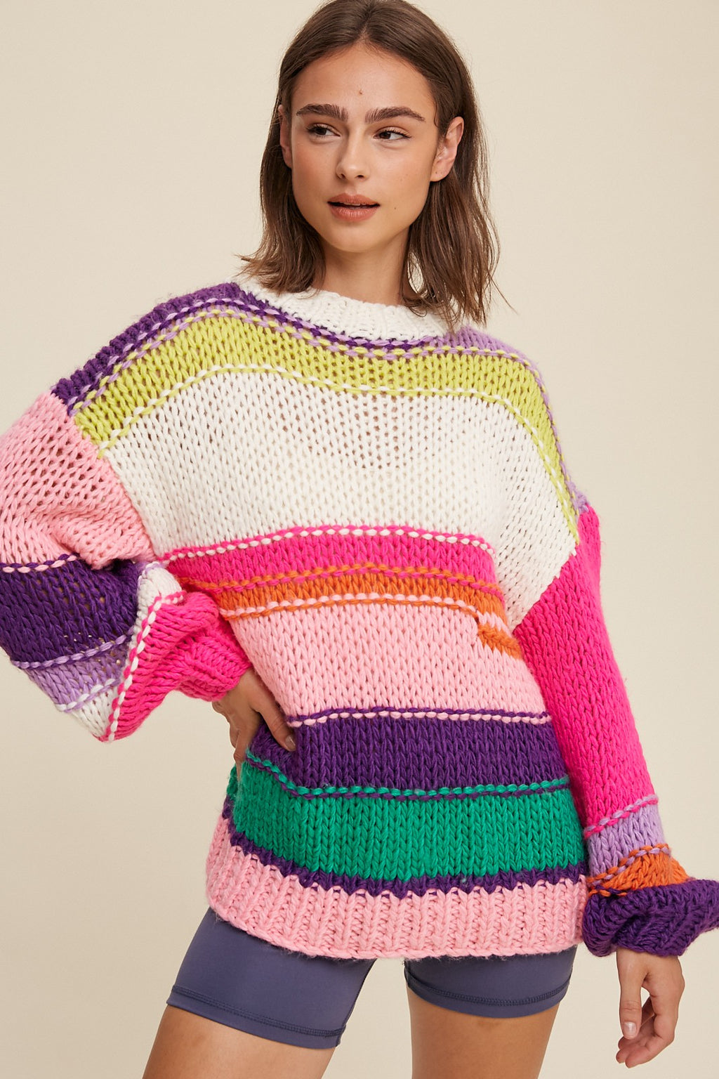 The Emberly Hand Crochet Sweater – Thread + Seed