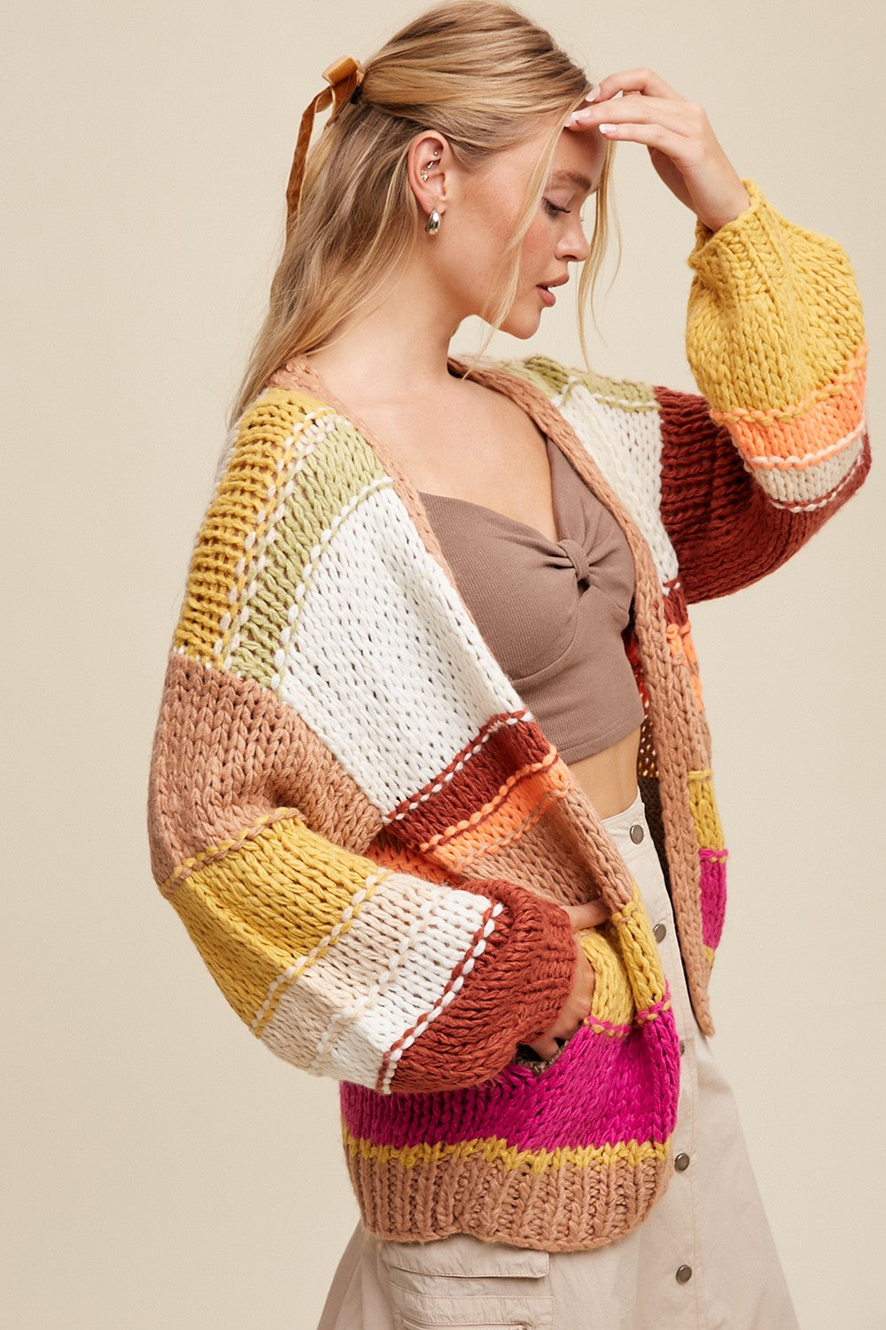 The Emberly Hand Knitted Cardigan