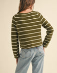 The Emersyn Striped Cardigan