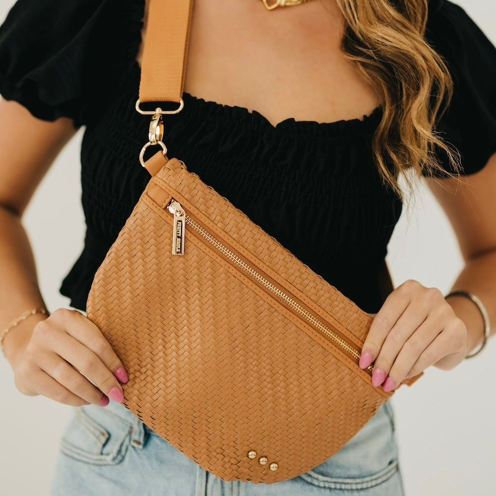 The Esme Woven Bum Bag