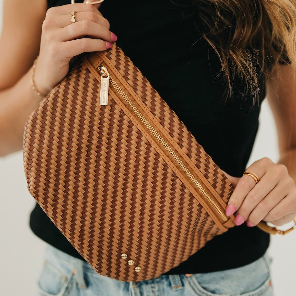 The Esme Woven Bum Bag