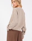 The Esther Ecru Sweater Cardigan