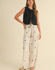 The Esti Embroidery Linen Pants