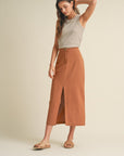 The Eva Linen Skirt