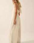 The Evelyn Convertible Halter Jumpsuit