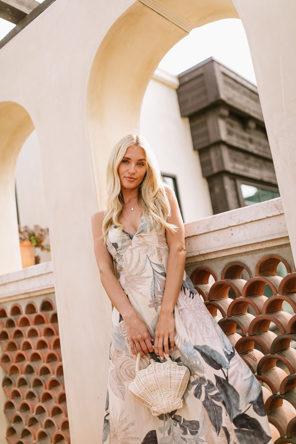 The Calypso Seashell Straw Woven Bag