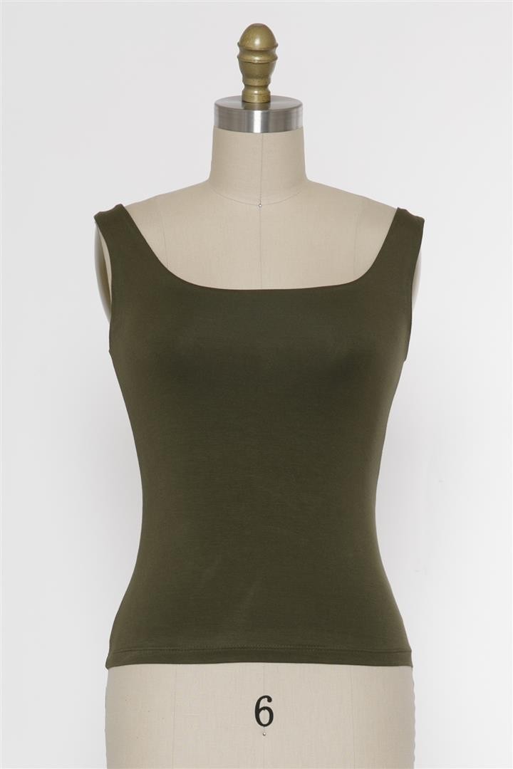 The Mollie Lux Square Neck Tank
