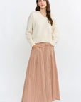 The Fable Pinstripe Palazzo Pants