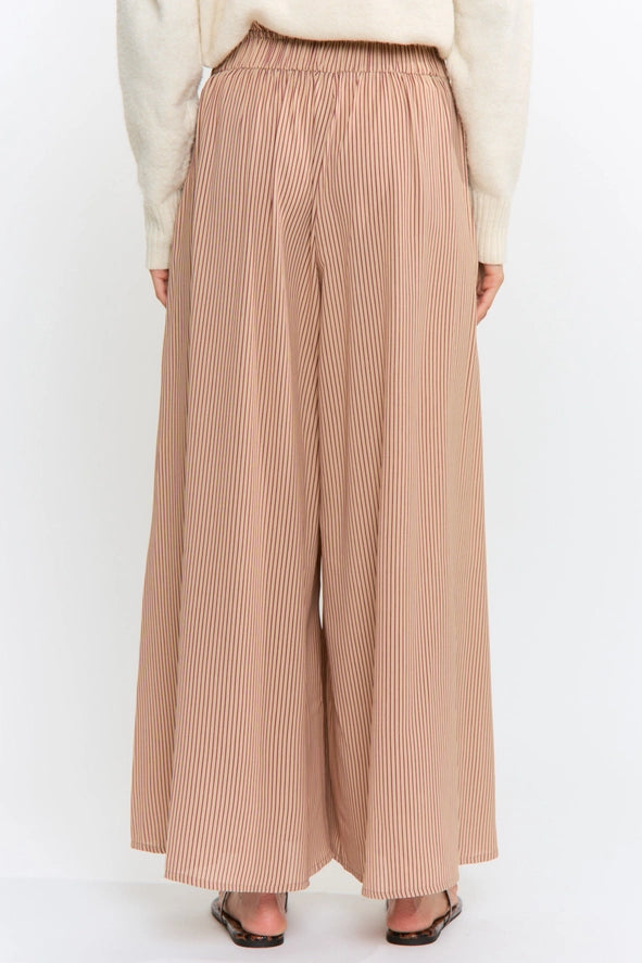 The Fable Pinstripe Palazzo Pants