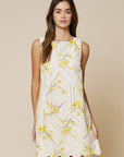 The Felicity Floral Eyelet Mini Dress