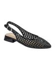 The Felicity Slingback Woven Flats