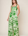 The Fernanda Printed Ric Rac Jumpsuit