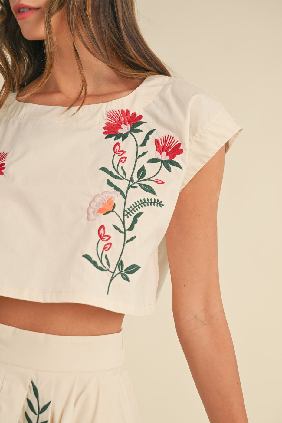 Flora Crop Top main image 1