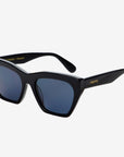 The Gia Black Acetate Cat Eye Sunglasses