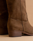 The Harrison Brown Suede Western Boots