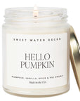 The Hello Pumpkin Soy Candle by Sweet Water Decor