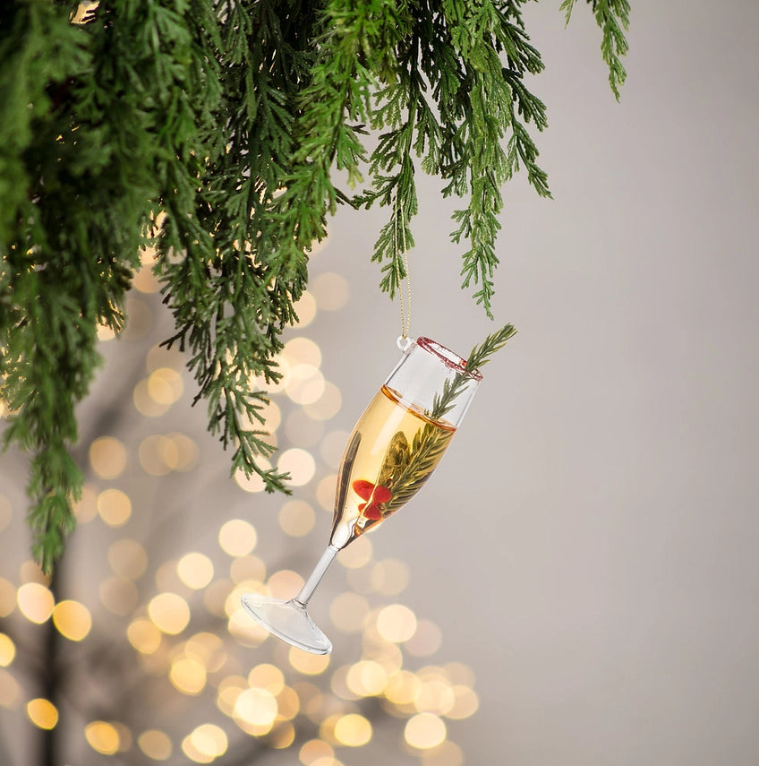 The Holiday Champagne Ornament