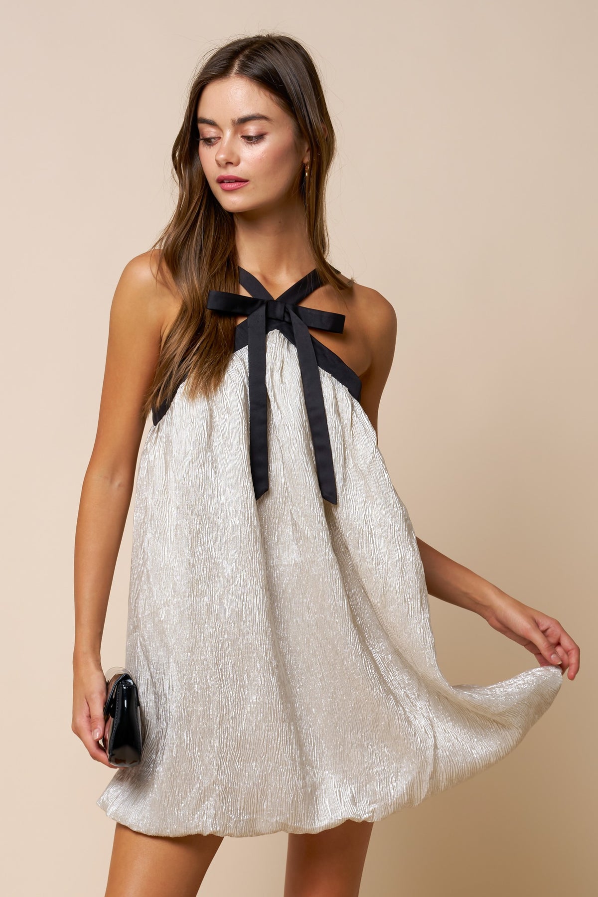 The Estelle Shimmer Bubble Dress