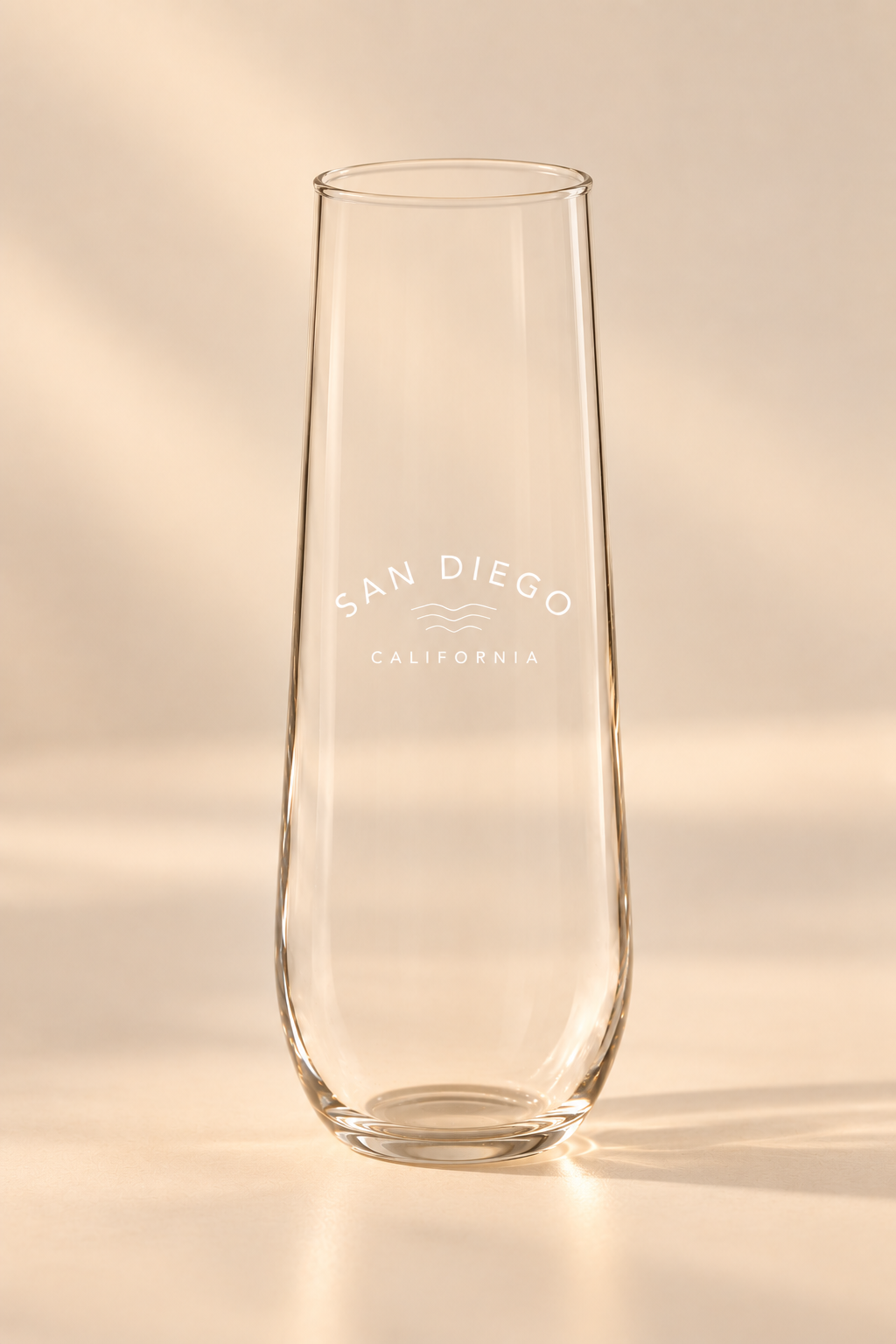 The San Diego Stemless Champagne Glass