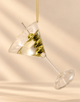The Dirty Martini Glass Ornament