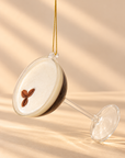 The Espresso Martini Glass Ornament