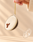The Espresso Martini Glass Ornament