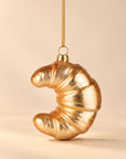 The Croissant Glass Ornament