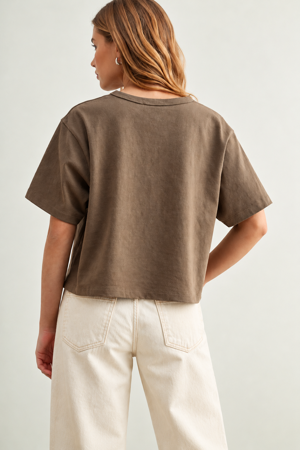 The Joss Olive Boxy Top