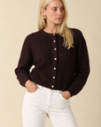 The Gemma Brown Knit Cardigan