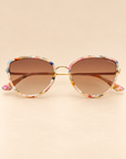 The Luna Rose Tortoise Acetate Cat Eye Sunglasses