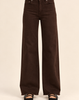 The Paola Espresso A-Line Jeans
