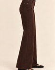 The Paola Espresso A-Line Jeans
