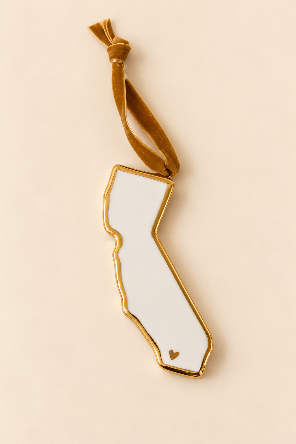 The San Diego California Porcelain Ornament
