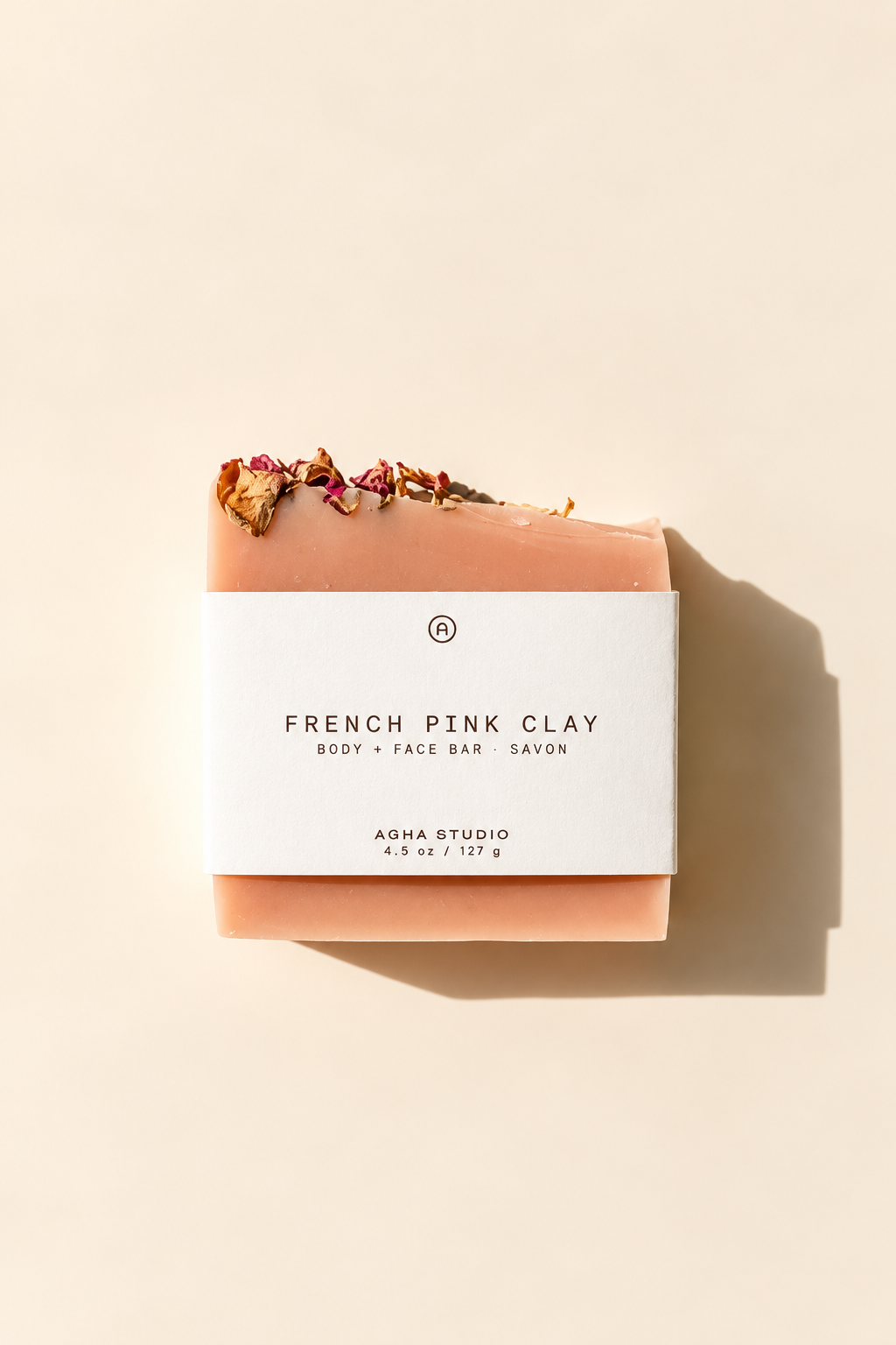 The French Pink Clay Body + Face Bar