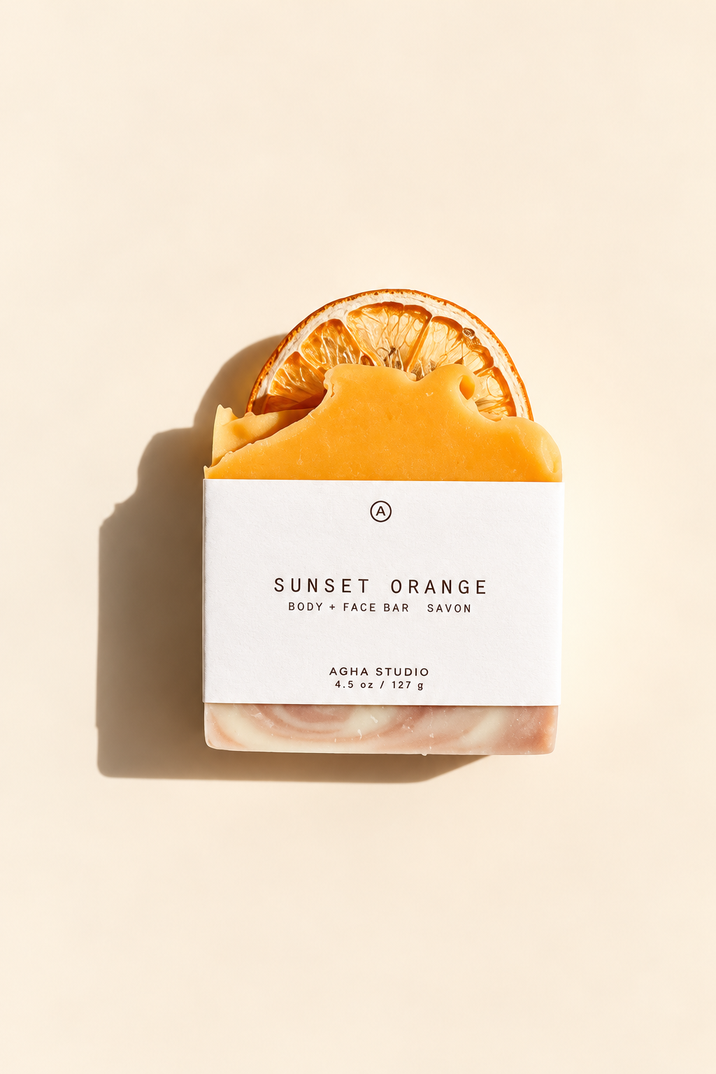 The Sunset Orange Body + Face Bar