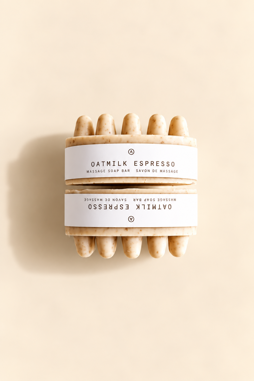 The Oatmilk Espresso Massage Soap Bar
