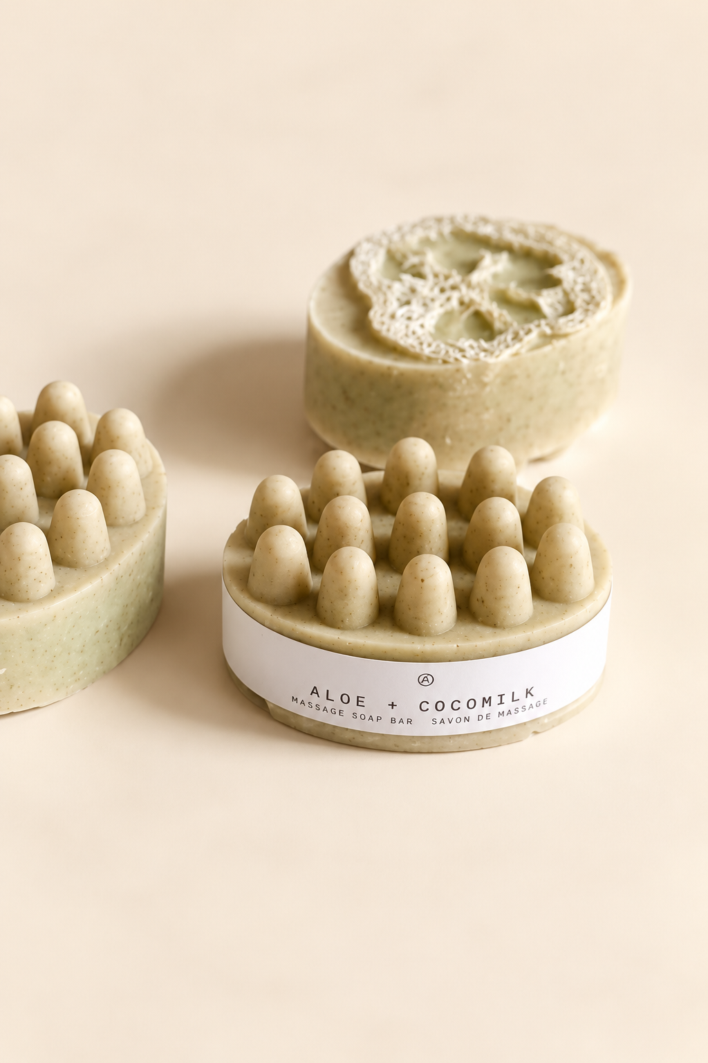 The Aloe + Cocomilk Massage Soap Bar