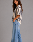 The Rory Striped Sweater Top
