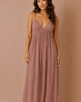 The Yasmin Open Back Maxi Dress