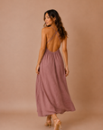 The Yasmin Open Back Maxi Dress