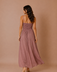 The Brielle Smocked Maxi Dress